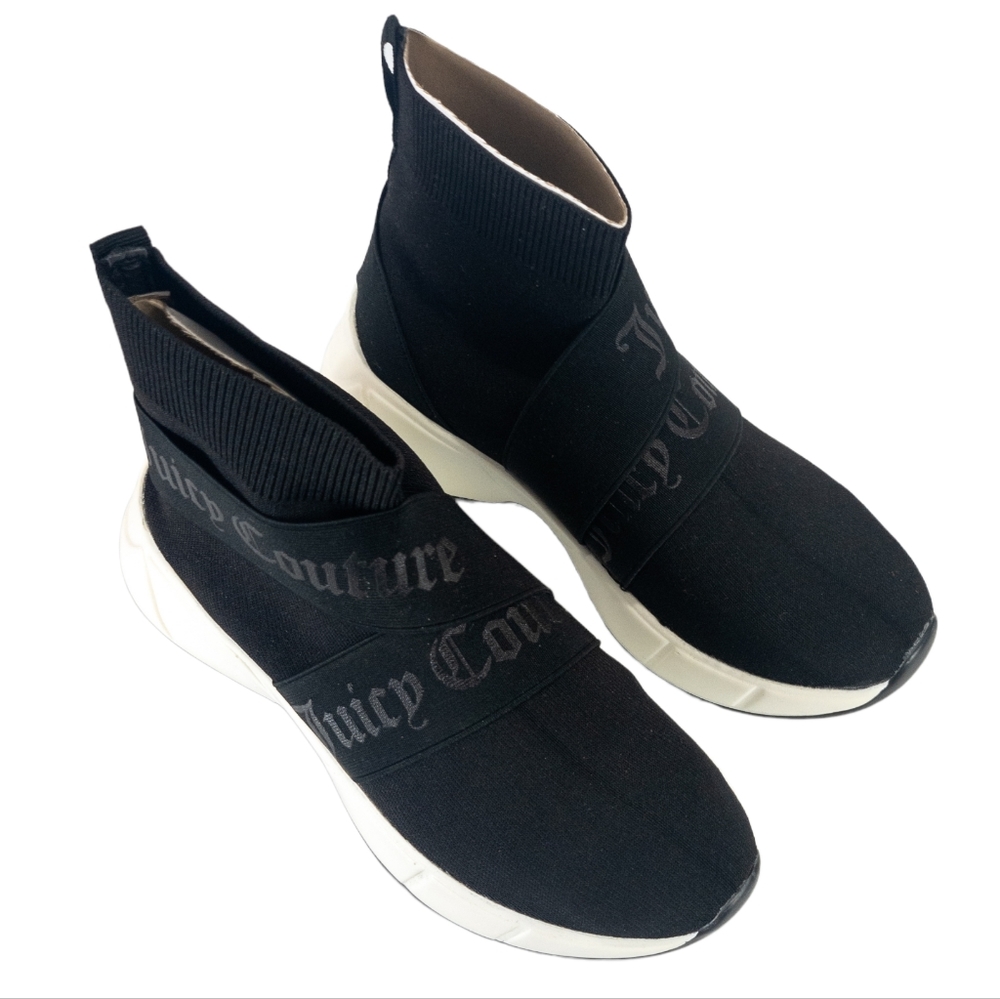 Juicy Couture Ariella Knit Sneakers Black - Picture 7 of 8